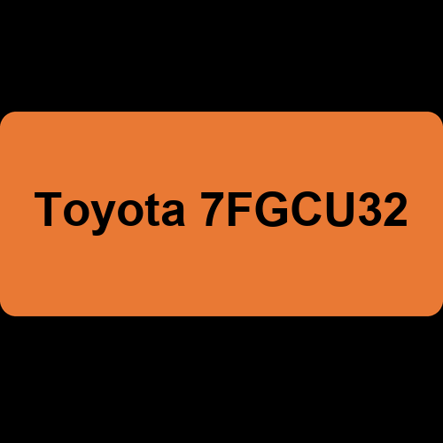 Toyota 7FGCU32